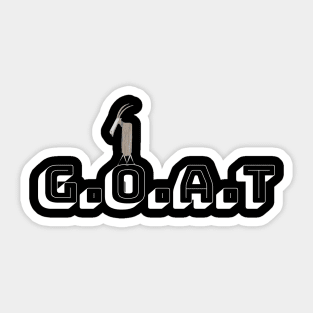 G.O.A.T, Greatest of All Time, Goat Sticker